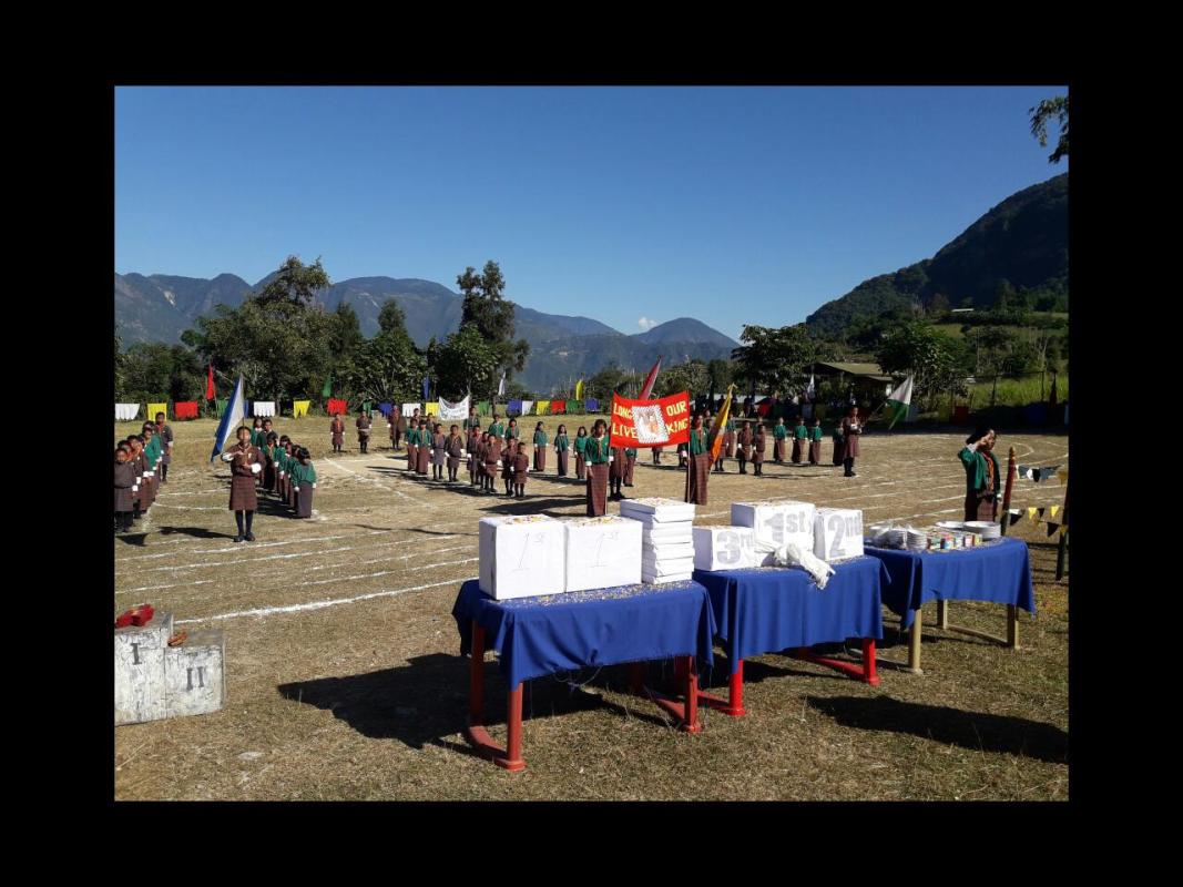 Conducted sport day for sudents.