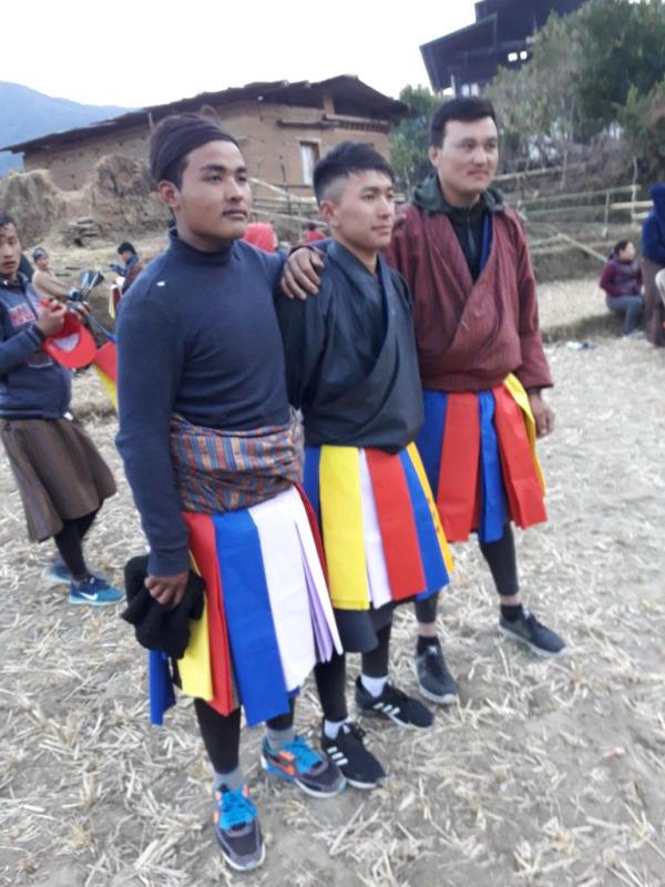 Organized khuru match with community