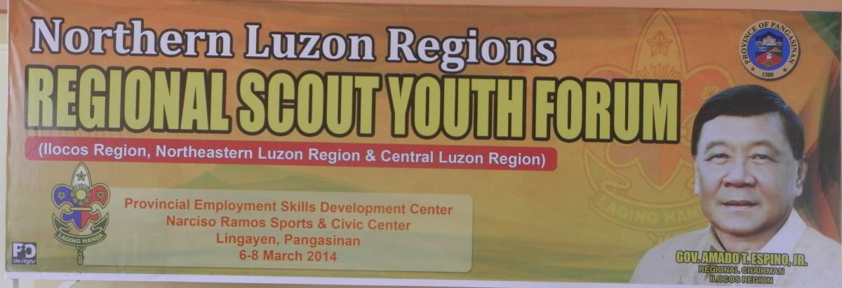 Messengers of Peace Membership and Information Campaign for the Participants of Northern Luzon Regions Scout Youth Forum