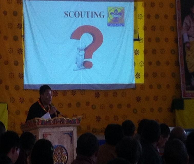 advocacy program on scouting during Parent teacher meeting