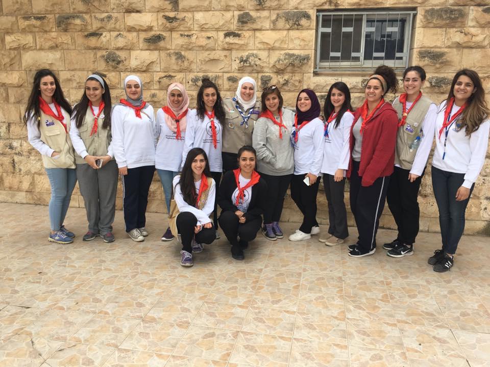 مشاركة مرشدات الصداقة في الدورة الابتدائية السابعة 