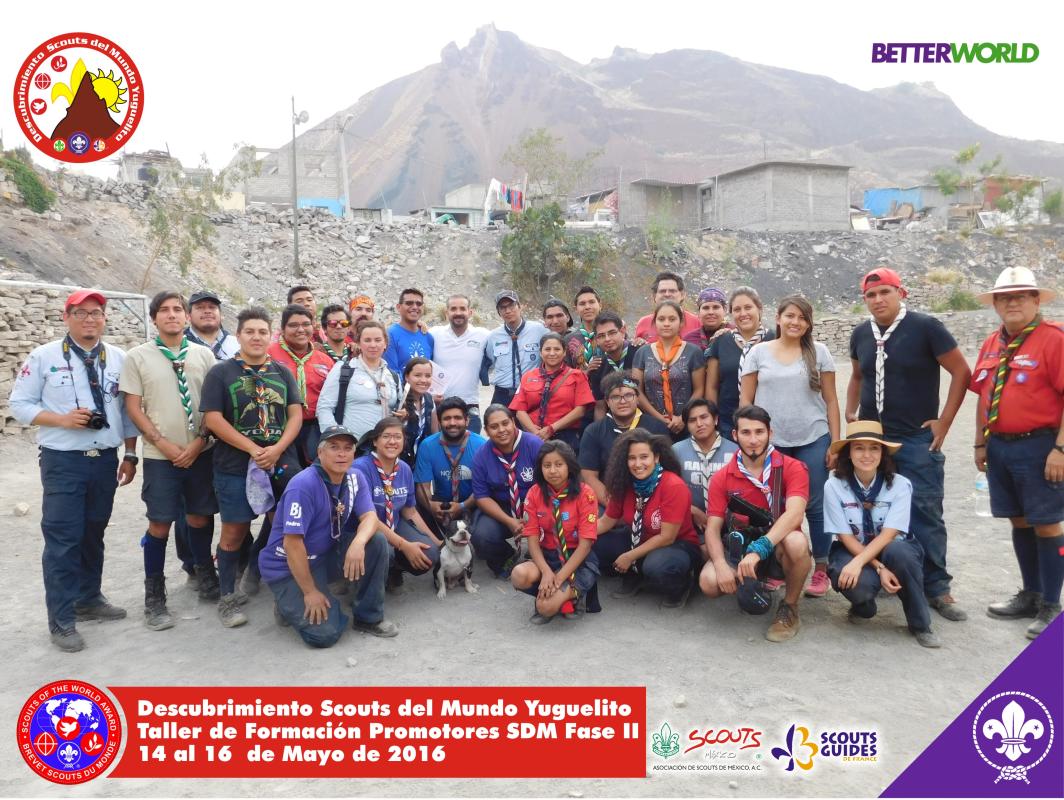 Descubrimiento Scouts del Mundo Yuguelito - BetterWorld y Mensajeros de la Paz