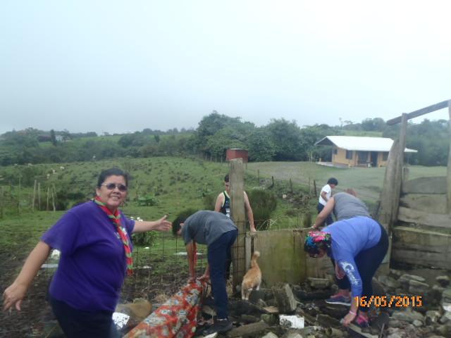 Servicio en la Casa de Mariana Almengor