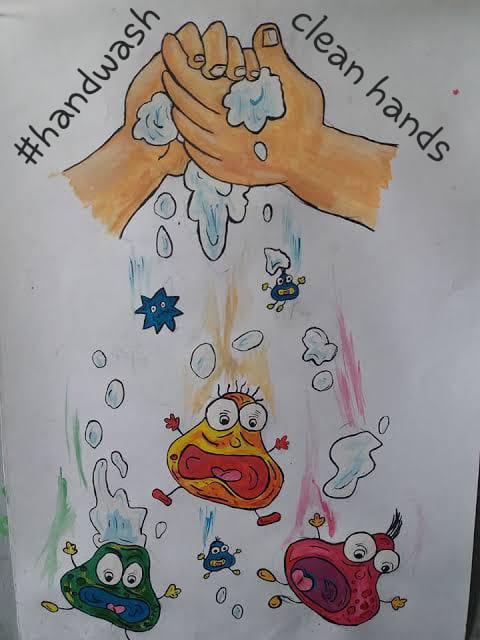 [A] HEALTH & WELL BEING CHALLENGE NO #handwash 