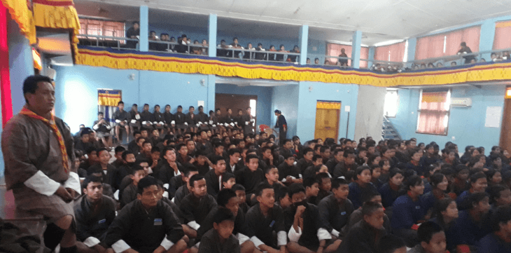 Sharing information about scouting to whole school