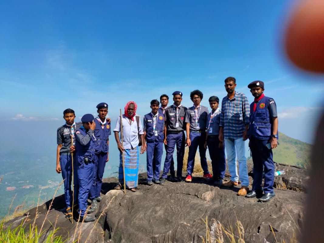 Trekking camp coordinated by Mafeking Rover Crew