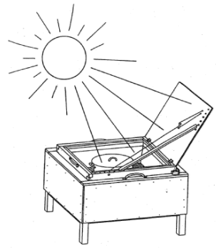 Horno solar casero