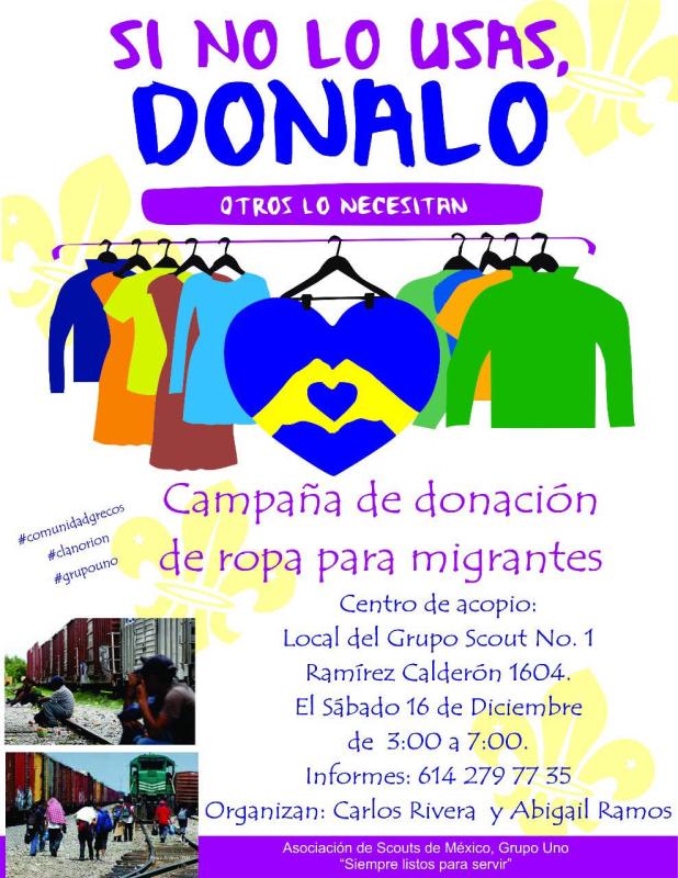 Si no lo usas, DONALO