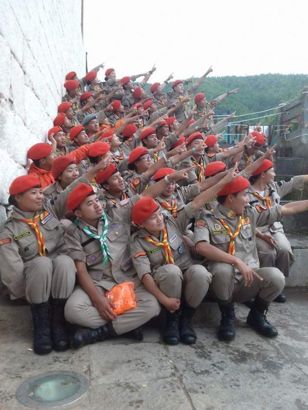 Scouts render service during Festival