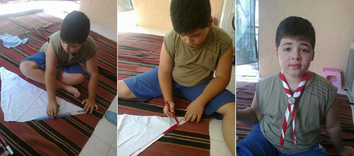 August , 2014 - What can I do, Today ? Make scout scarf