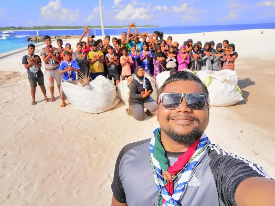 Dhuveli Annual Camp - Island Cleanup