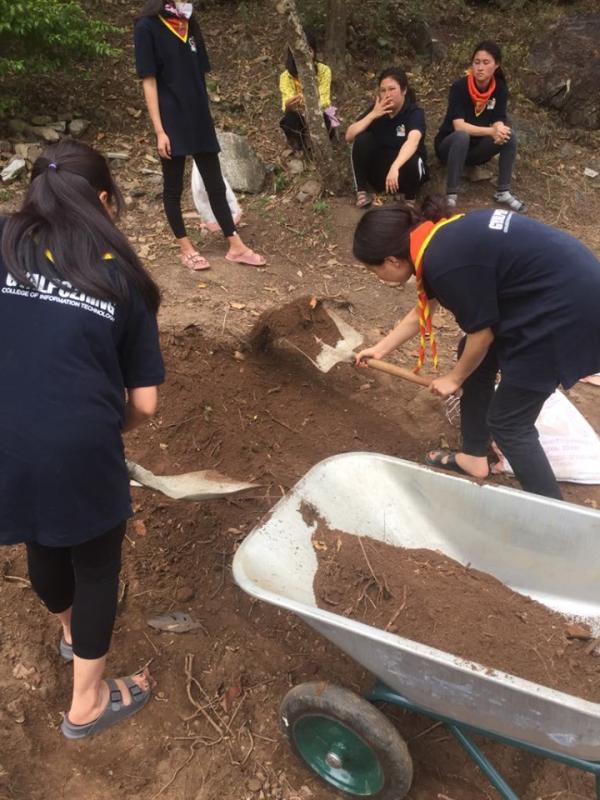 Helping for maintenance of Garden 