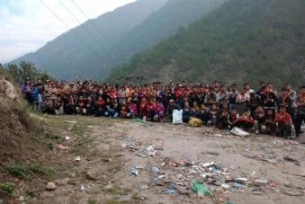 journey towards waste management at lhuntse.