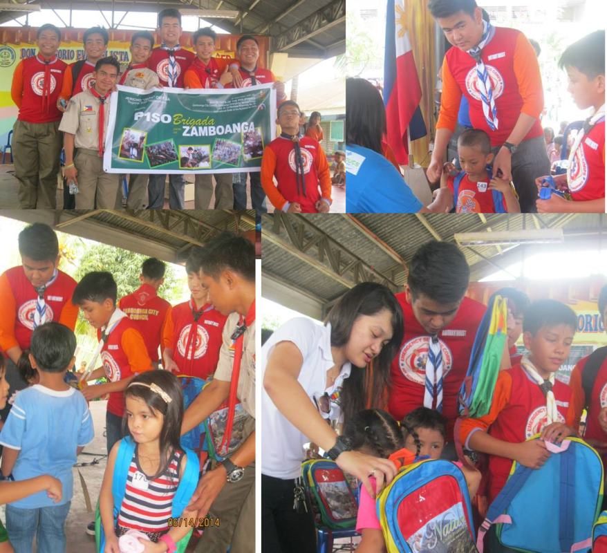 Piso Brigada Para sa Zamboanga Bag Distribution