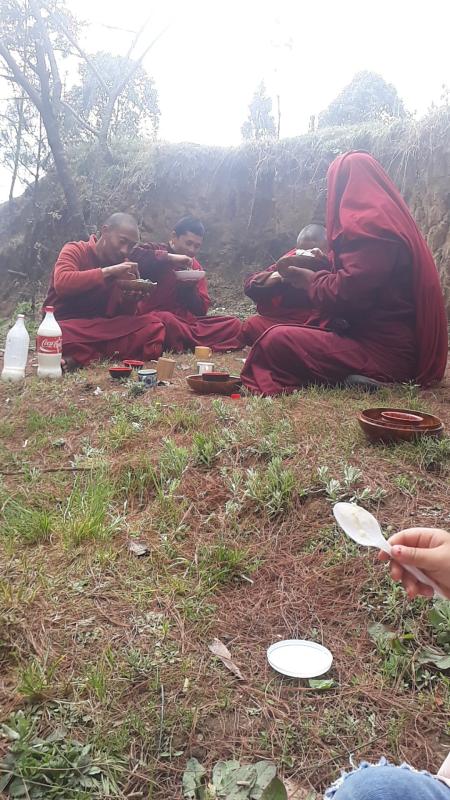 Food Offering to Monks