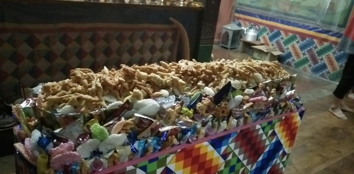 Tsho offering for well bieng of all living beings.