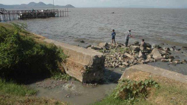 Limpiesa a el lago Xolotlan