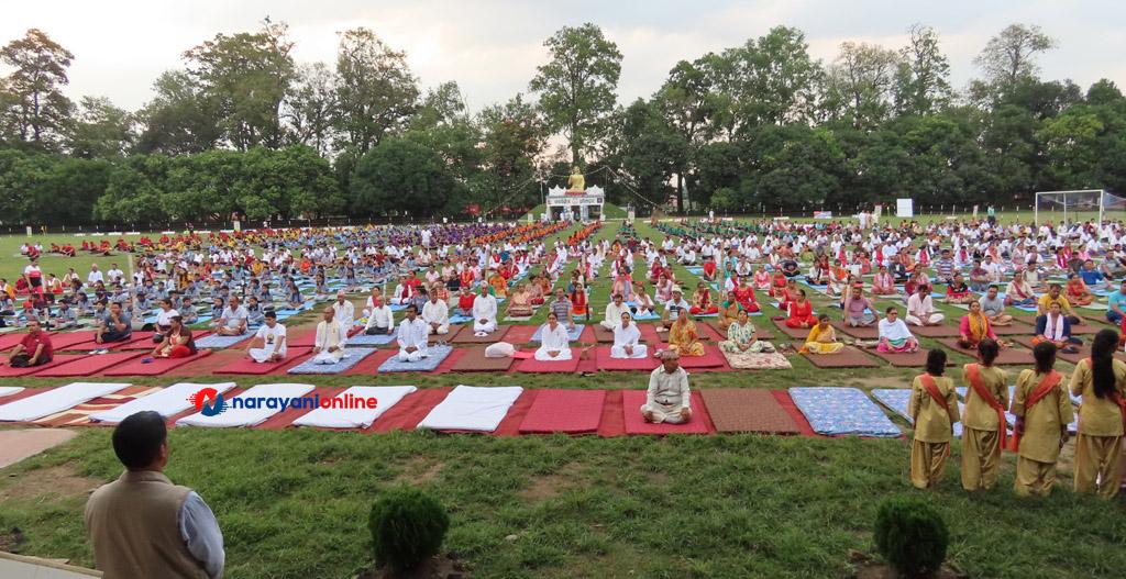 International Yoga Day Service Camp