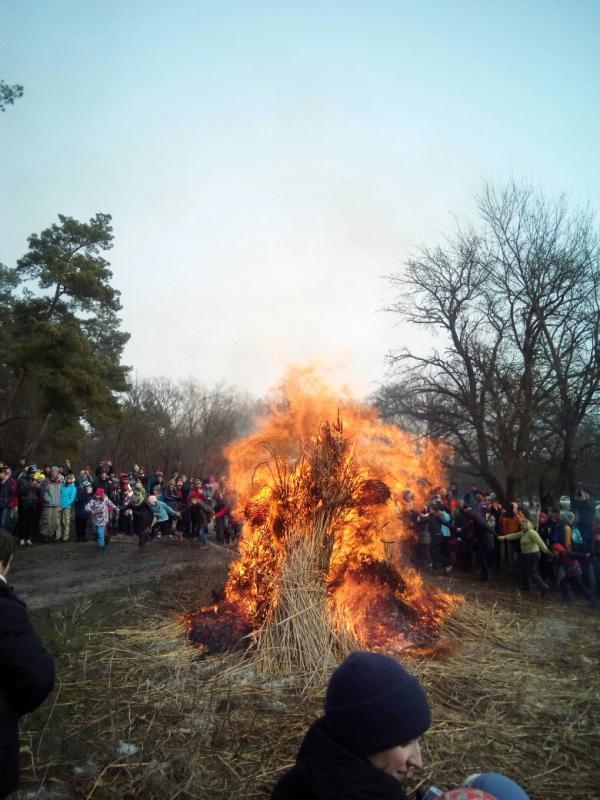 "farewell to winter" in Dnipropepetrovsk Scouts region of NOSU