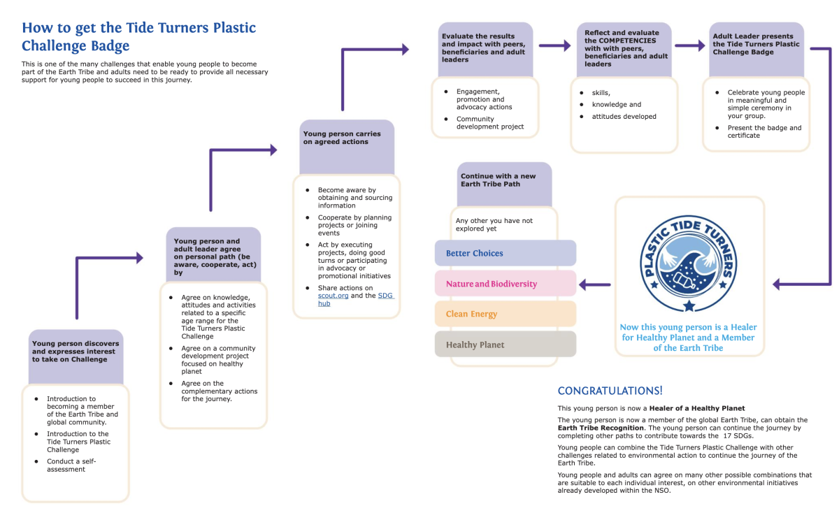 How to earn the badge? - Plastic Tide Turners