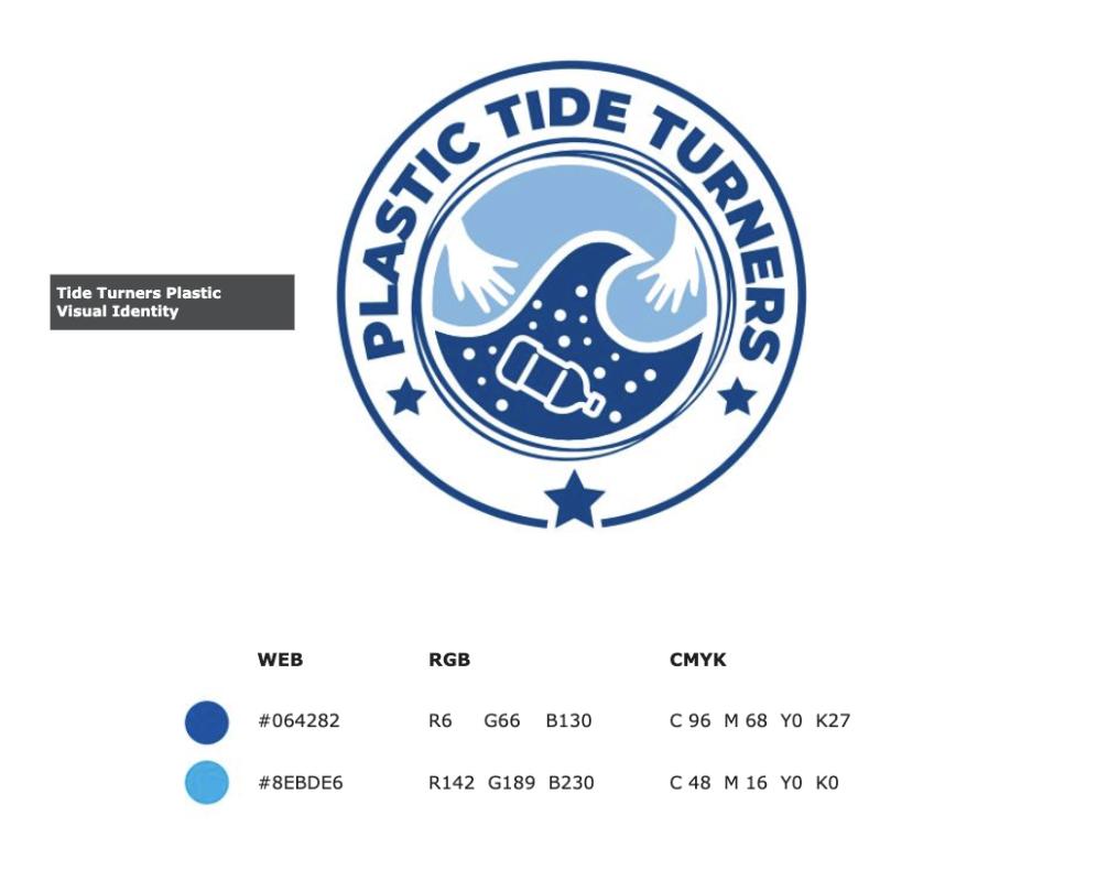 Visual Identity Tide Turners Plastic