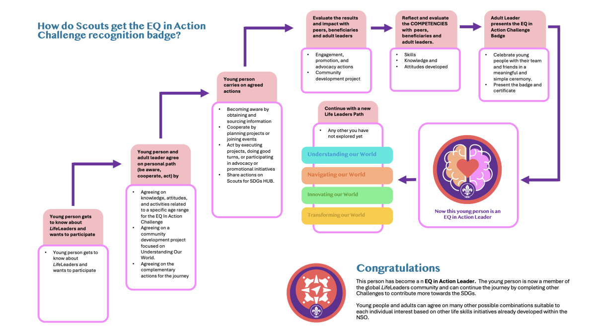 EQ in Action badge process