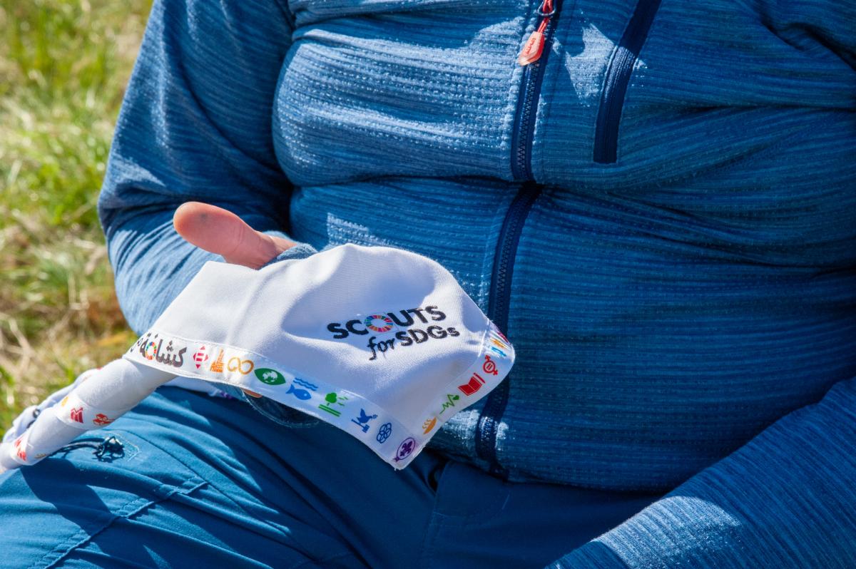 Scouts for SDGs scarf 