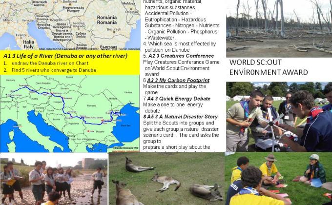 a sample world scout environment award work