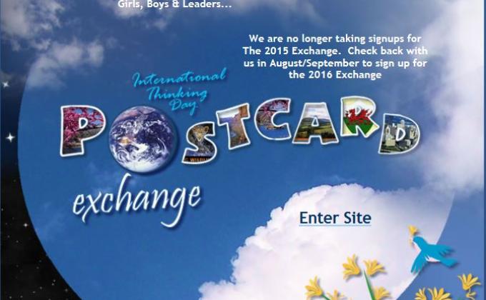 WE NEED A WELL ORGANİZED POSTCARD EXCHANGE FOR FOUNDER AND THİNKİNG DAY 2017 B3EFORE THE END OF THE YEAR