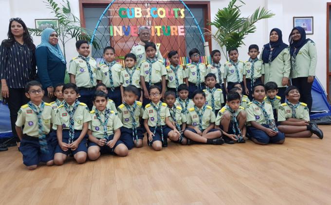 cubs and pre-cubs Investiture 2017