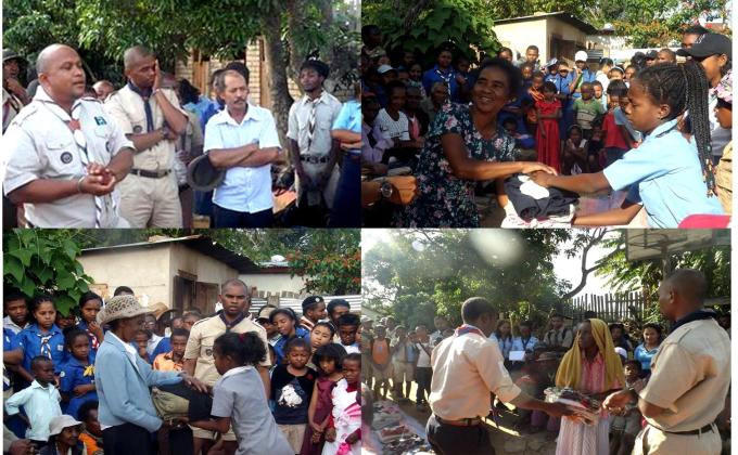 GIVE HANDS TO OTHERS By THE FIRAISAN'NY SKOTISMA PROVINSIALY MORAMANGA 