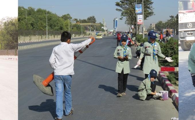 A wonderful day for Scouting in Kabul, Afghanistan