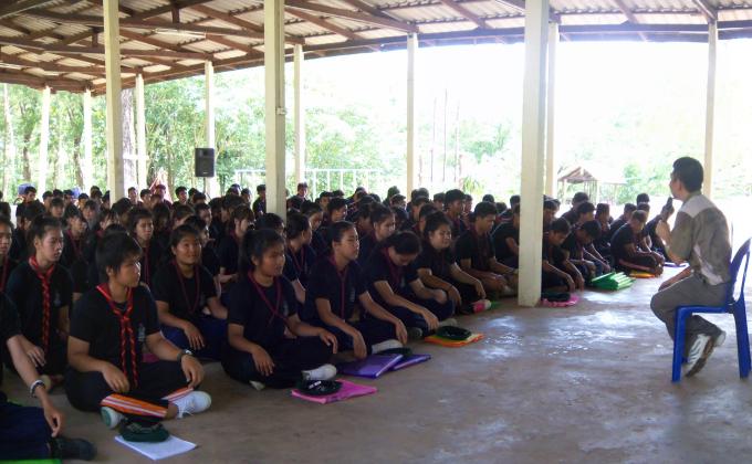 Nanny Rover  Scout camp activities  Udon Thani, Thailand 2014.