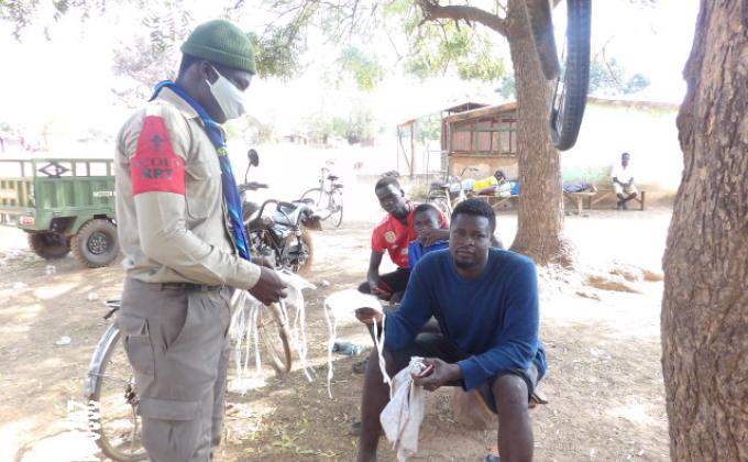 SCOUTS IN GHANA FOUGHT FOR THE SAFETY OF THE "PANDEMIC VOTER"