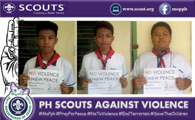 EASTERN PANGASINAN COUNCIL BSP JOINS MESSENGER OF PEACE