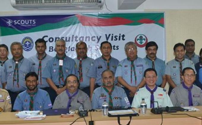 Consultancy Visit Bangladesh Scouts by APR/WSB...!