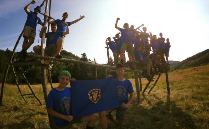 "Alians" camp from Polubotky scout team