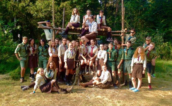 The Ukrainian Scout camp "Summer of Champions" 2015, In Germany