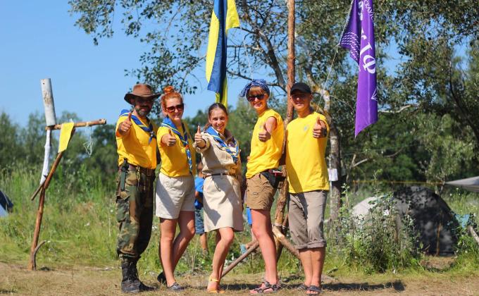 The regional camp "Dzherelo" 01 - 09.07.2016, Ukraine