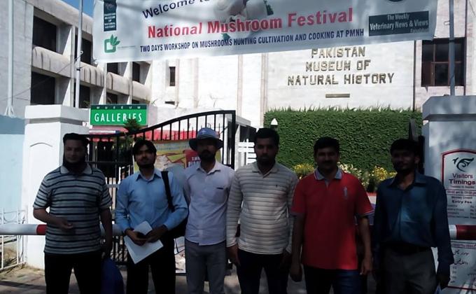 Finally, 2 days training workshop on "Mushrooms