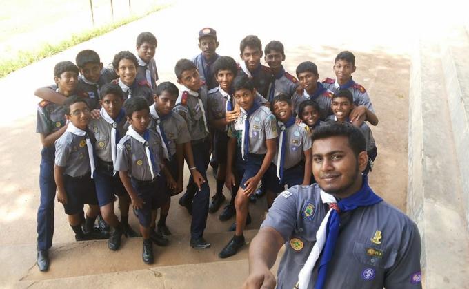 Annual Training Camp of 21t Colombo St. Joseph's College.