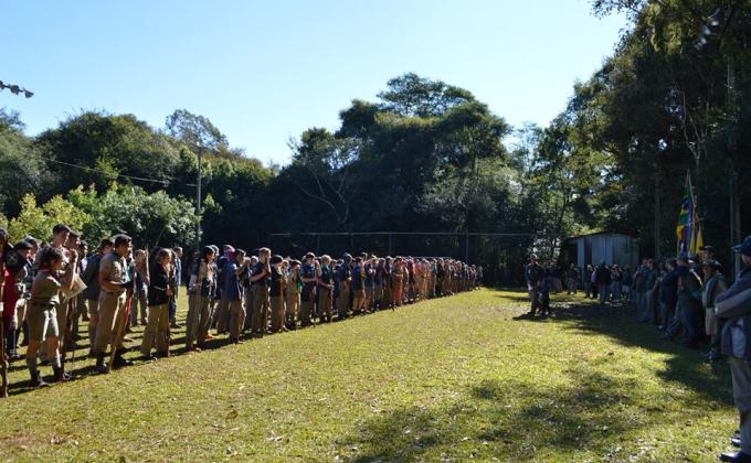 Acampamento em Santa Rosa - BRASIL