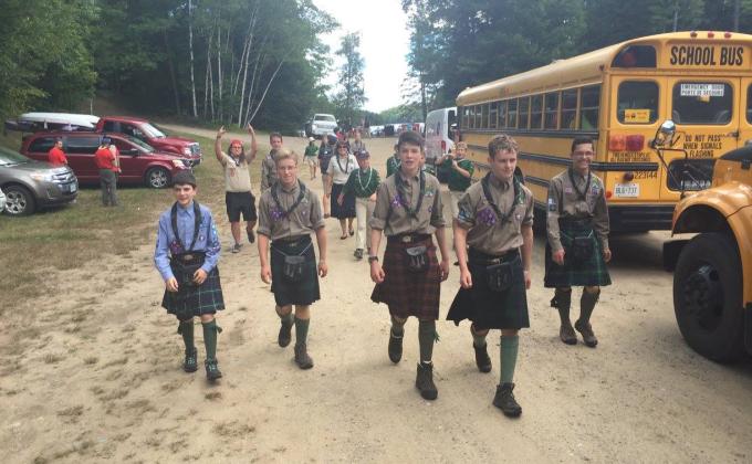  Visting Canada as Scottish Scouts! 