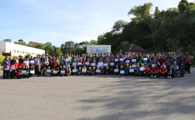 BRUNEI SCOUTS ORGANISES MESSENGERS OF PEACE INITIATIVES "PEACE RUN"