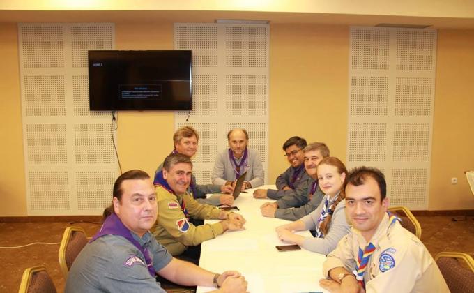New members of the Eurasia Scout Committee