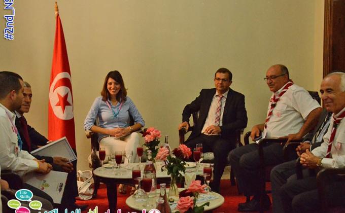 يوم اختتام المنتدى الوطني للشباب الكشفي