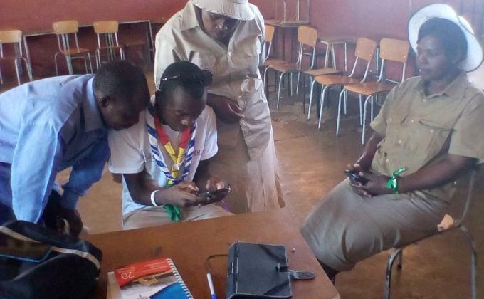 Mop training and Africa day camp