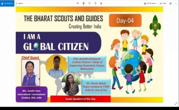 I AM A GLOBAL CITIZEN  4 th DAY REPORT 