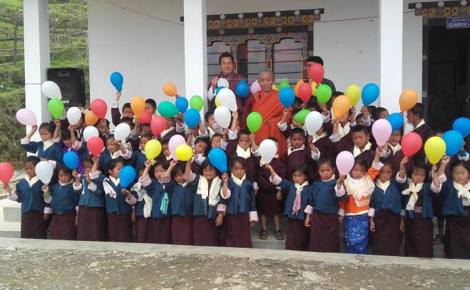 welcoming of Pre Primary Children 