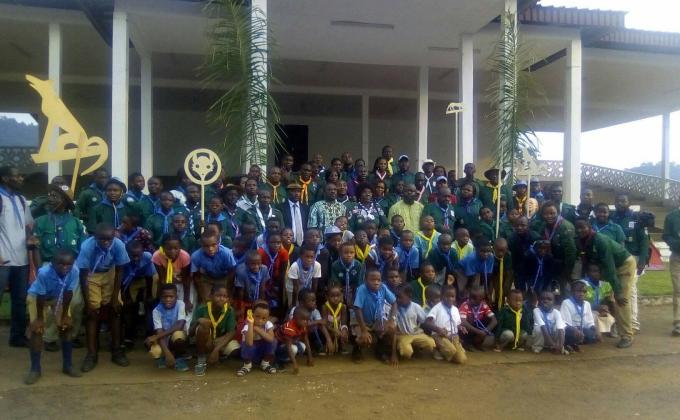 Rentrée solennelle des Scouts Du Cameroun Limbé 2016. 